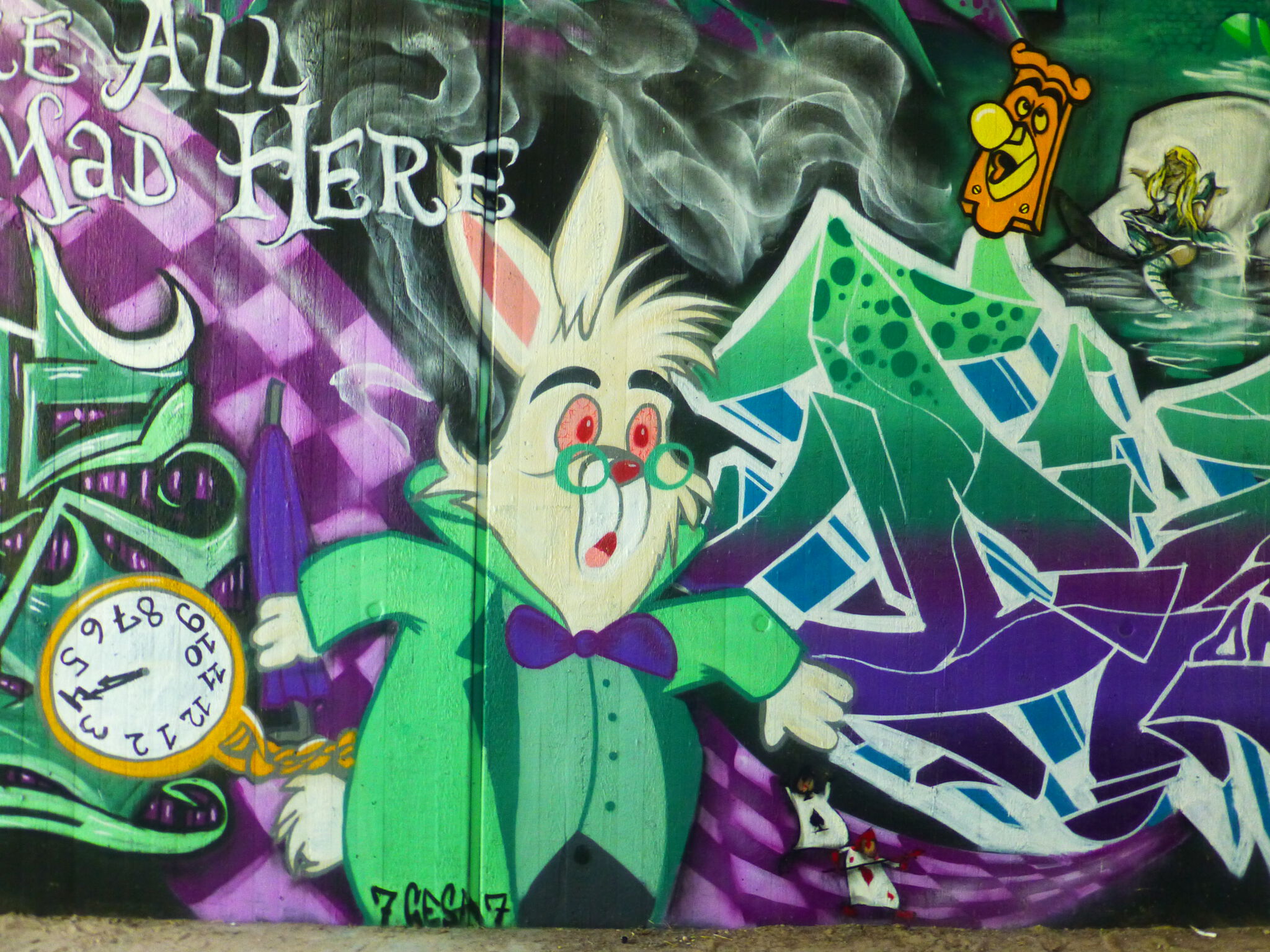 foxs_lair76 (Ger), slifoduif (GER), 7cesa7 (GER), Mr.Pilz, frankdrebin_spezialeinheit (GER), steven_macschwarzendiesel (GER), damone_wrl_pmz (GER), Lucky 7 Crew (GER)&mdash;We are all mad here!