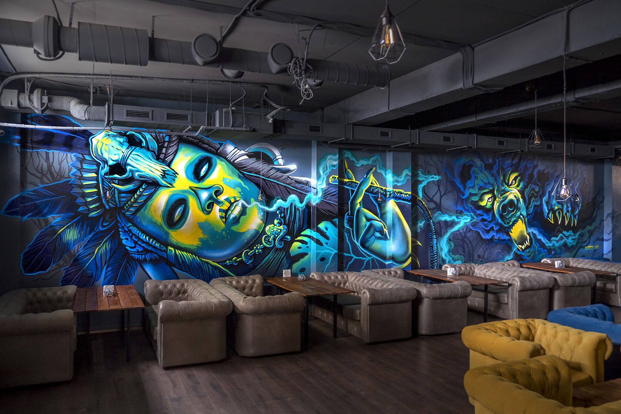 Gooze&mdash;hookan bar Bear