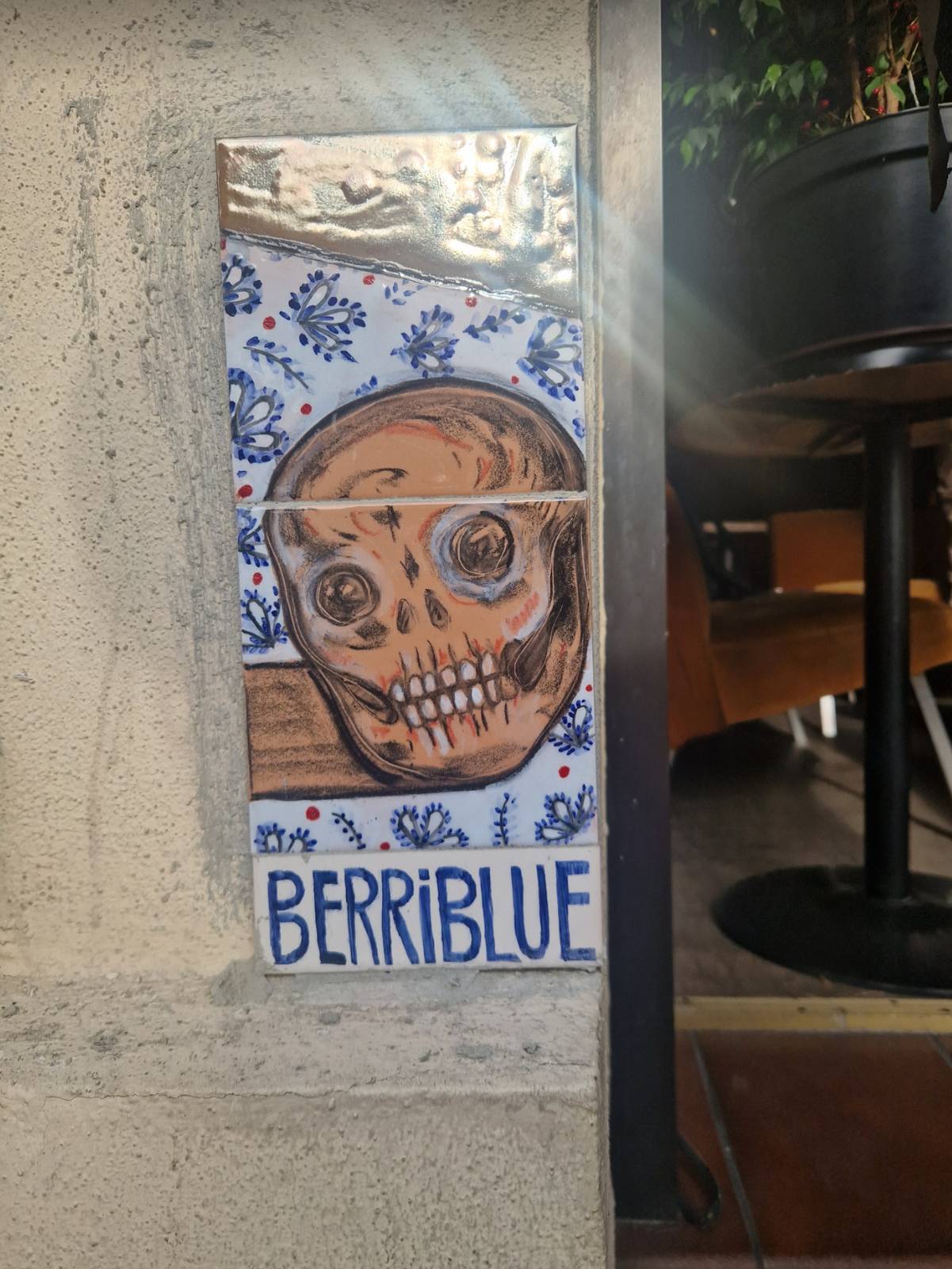 Berri-blue&mdash;skull