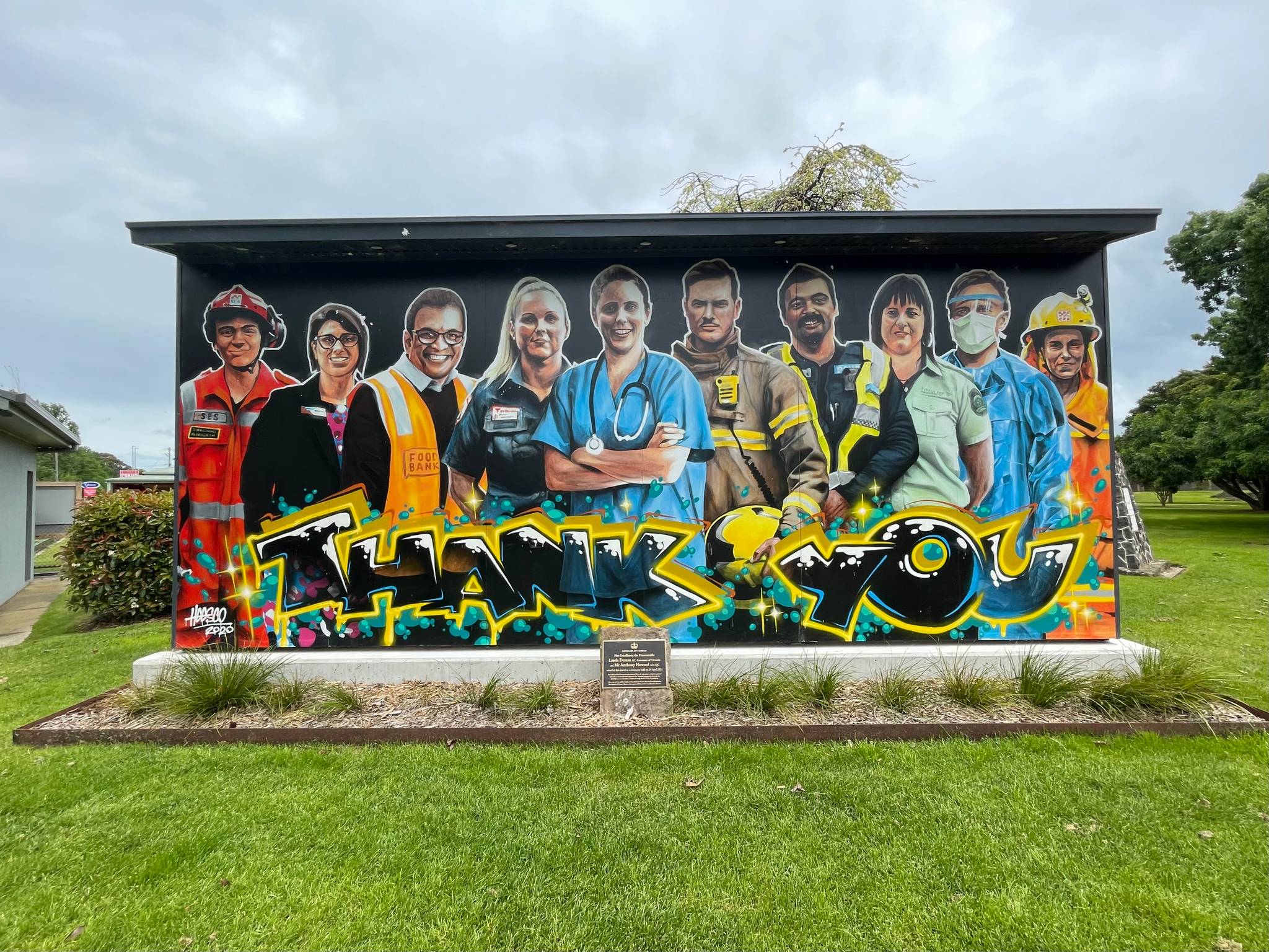 Heesco&mdash;The ‘Thank You’ Mural