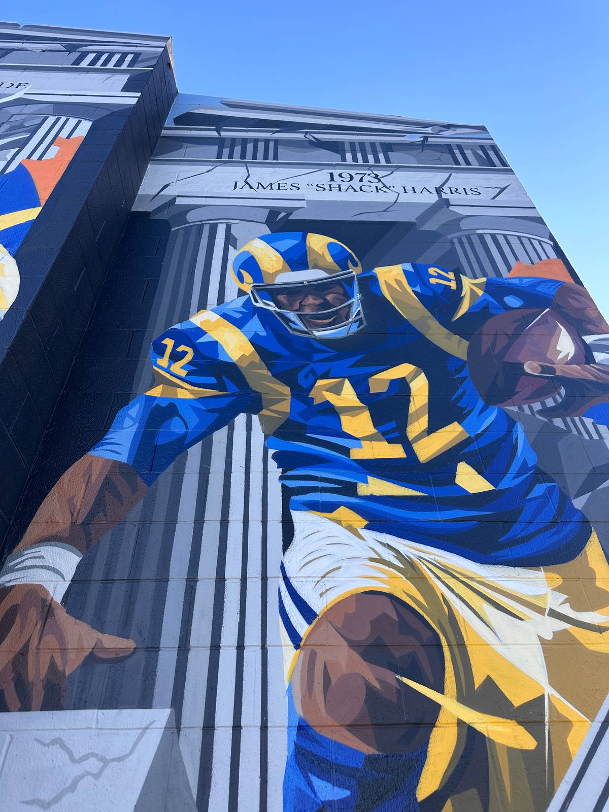 Brian-peterson&mdash;Canvas of culture- Los Angeles Rams