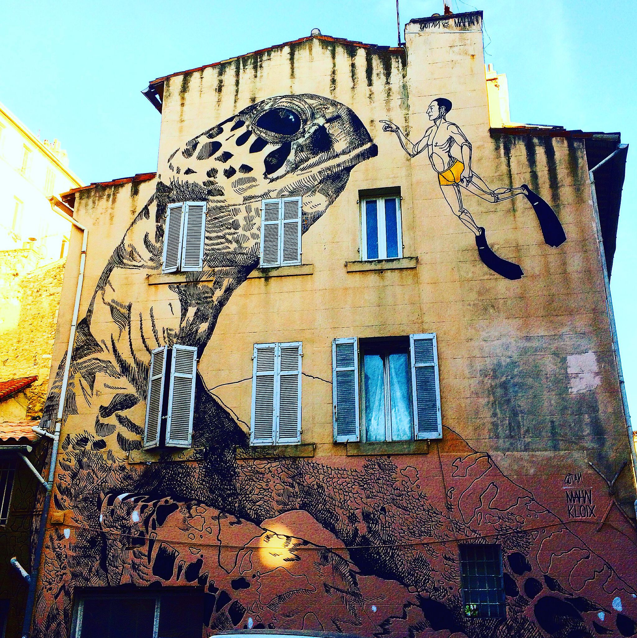 Mahn Kloix, Giuseppe Gütan&mdash;Man vs wild