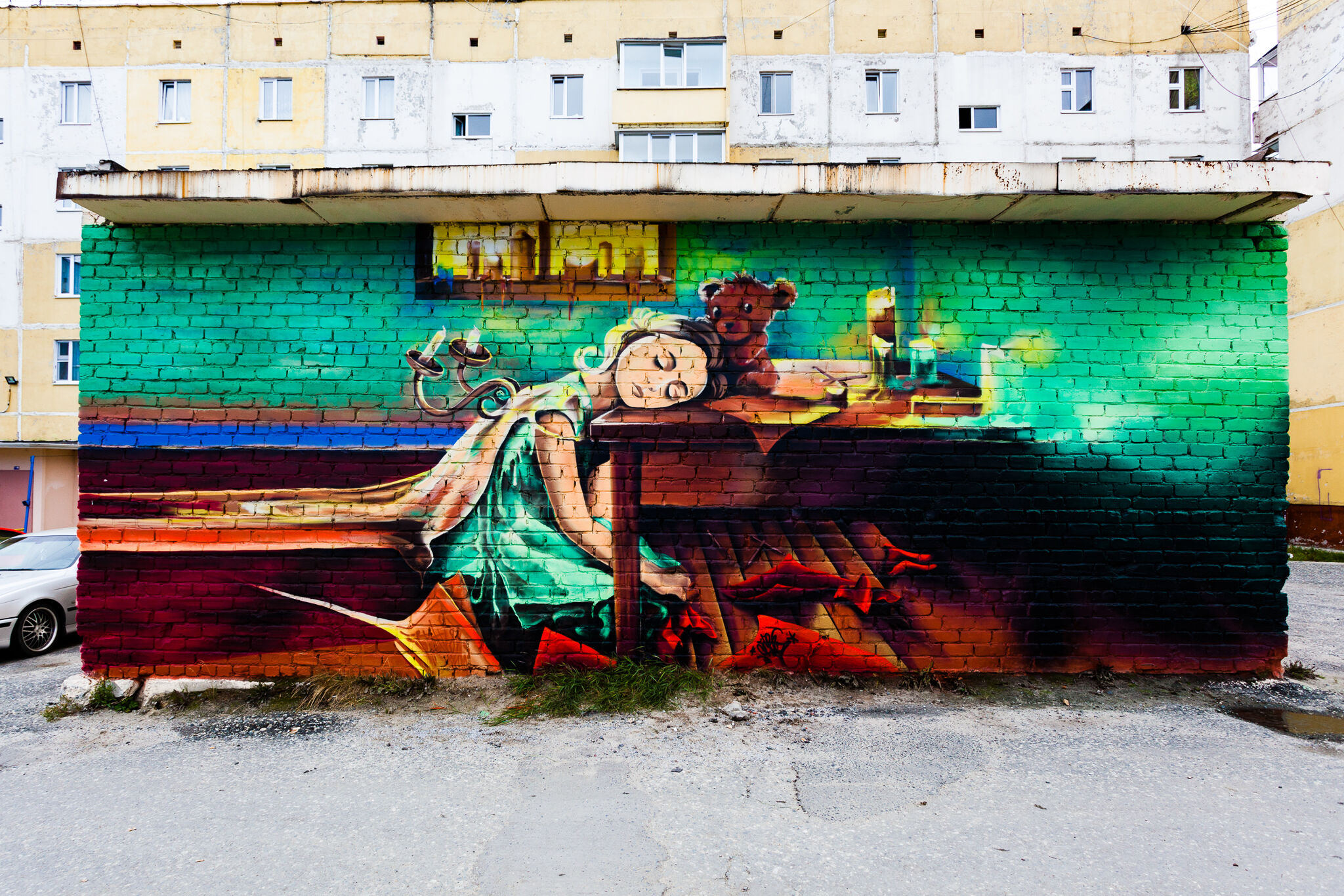 Stenograffia Team, Sergey Ivanov, Alexander Galeshnikov, Alexander Dergachev&mdash;Teddy stories