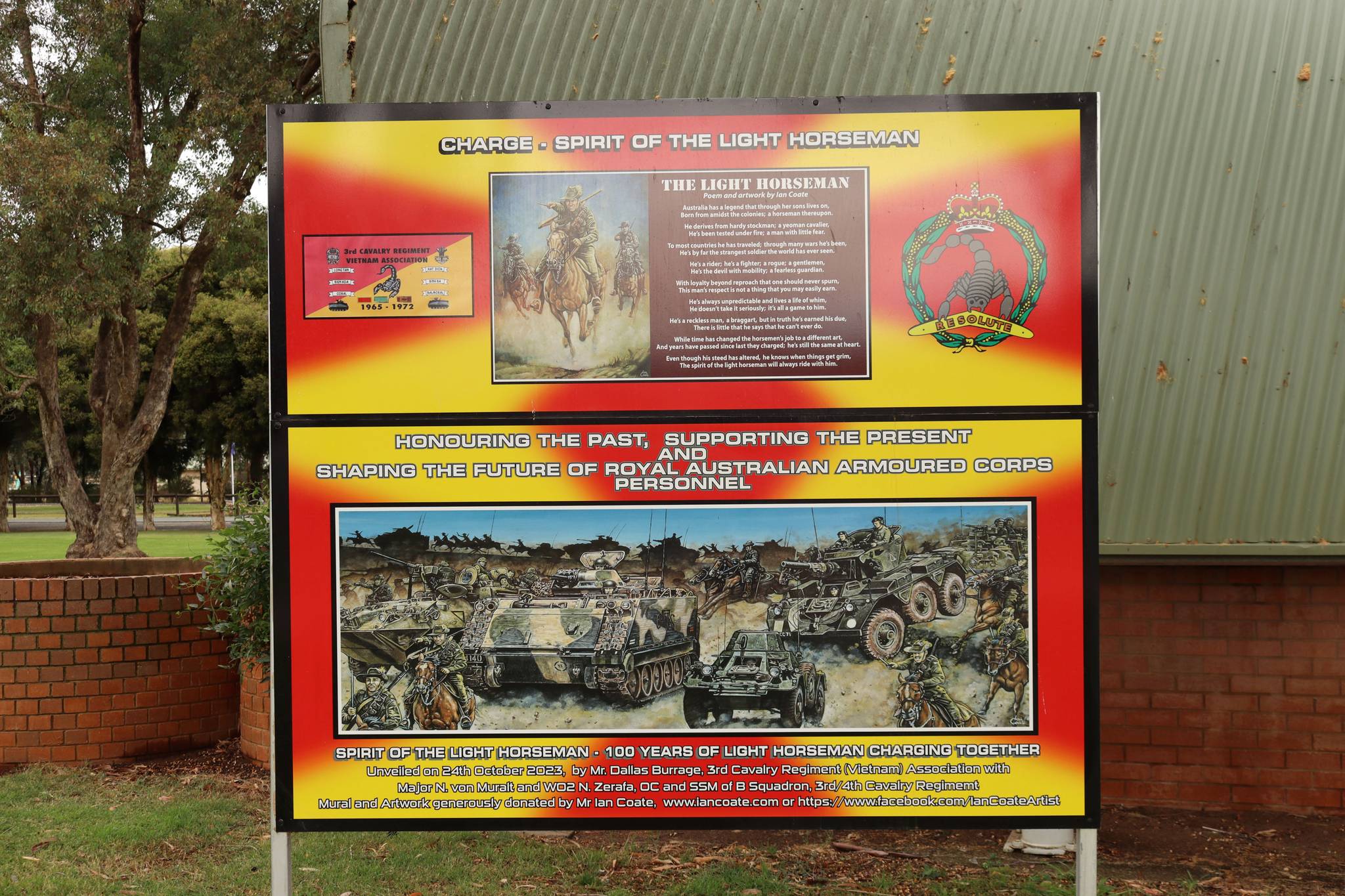 Ian Coate&mdash;Royal Australian Armoured Corps Personnel