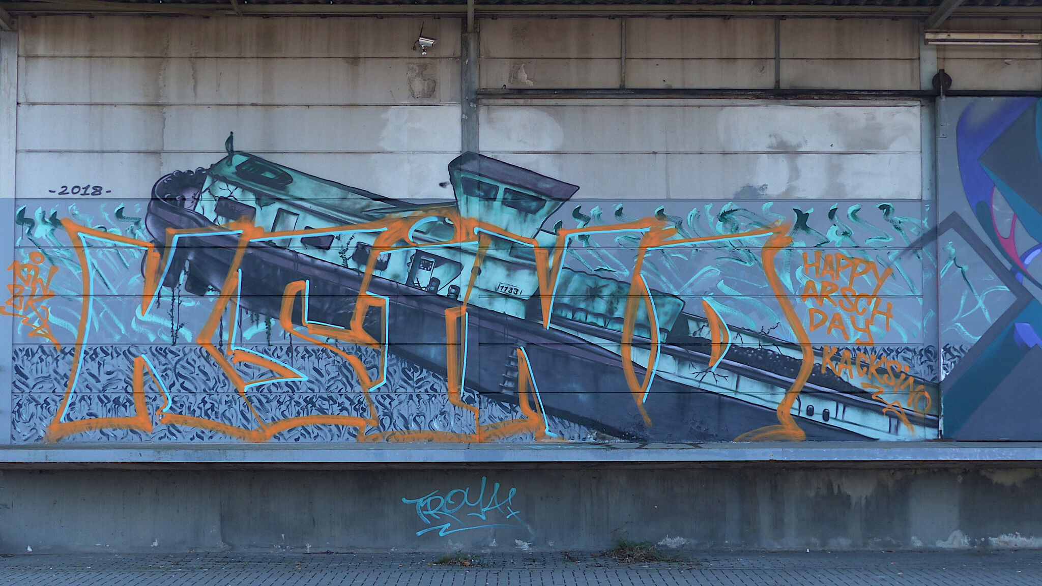 Denis Klatt, HIFI, ENOC800, André Trafic Silva &mdash;Wrecked Tank Ship