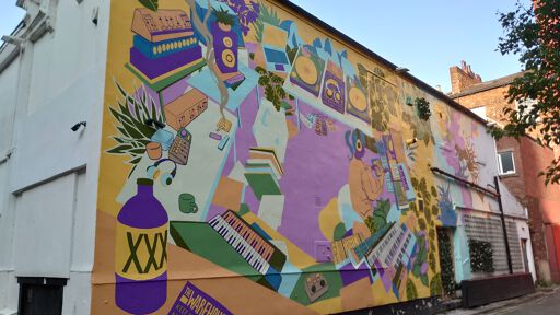 Warehouse Mural