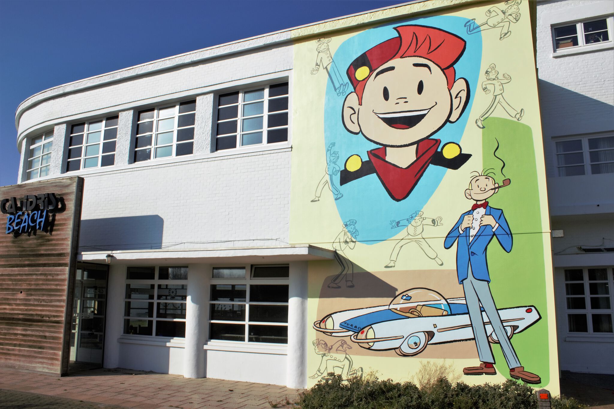 Hanco Kolk, Art Mural&mdash;Robbedoes & Kwabbernoot
