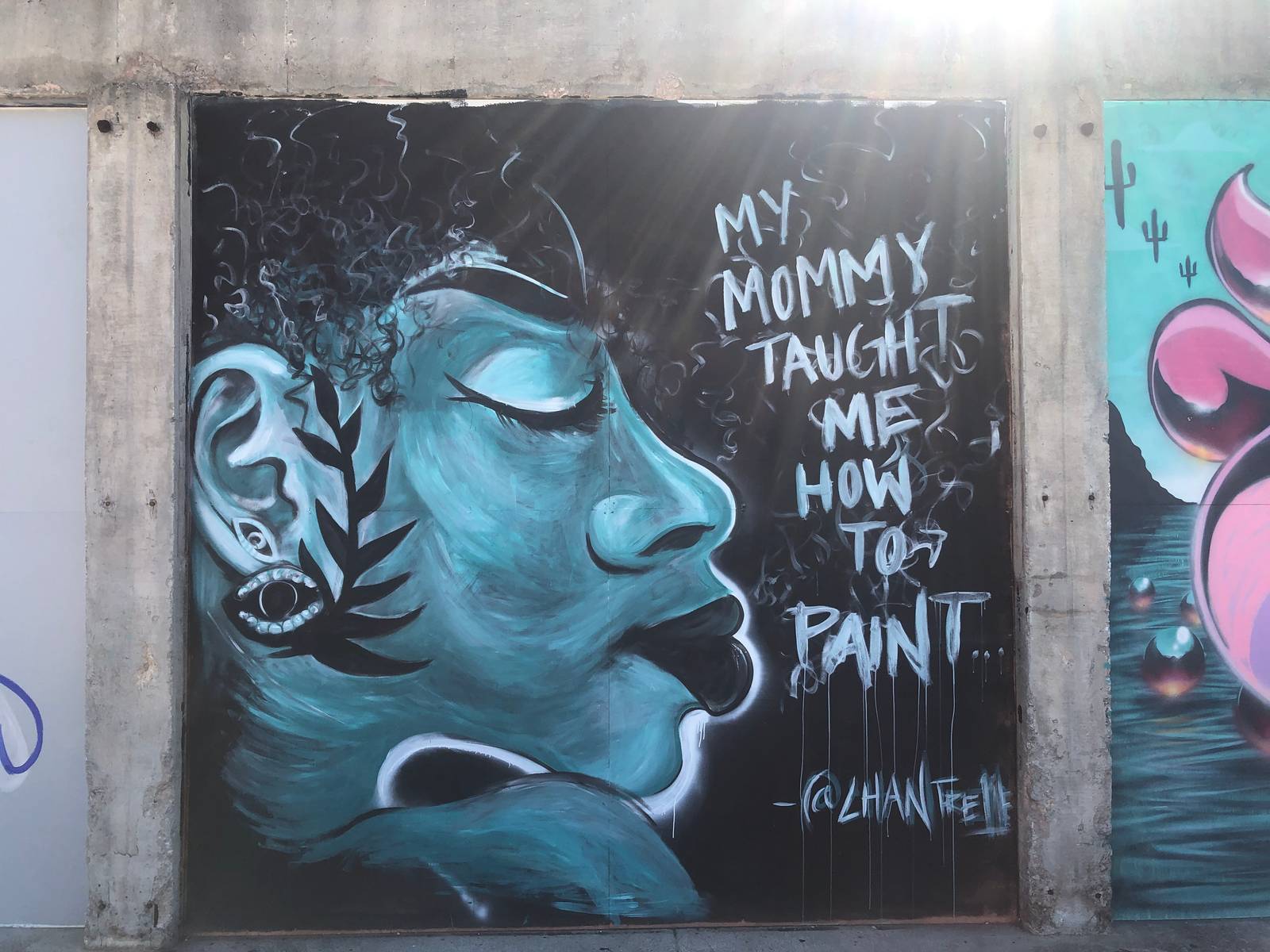 @chantre11e&mdash;My Mommy taught me how to paint