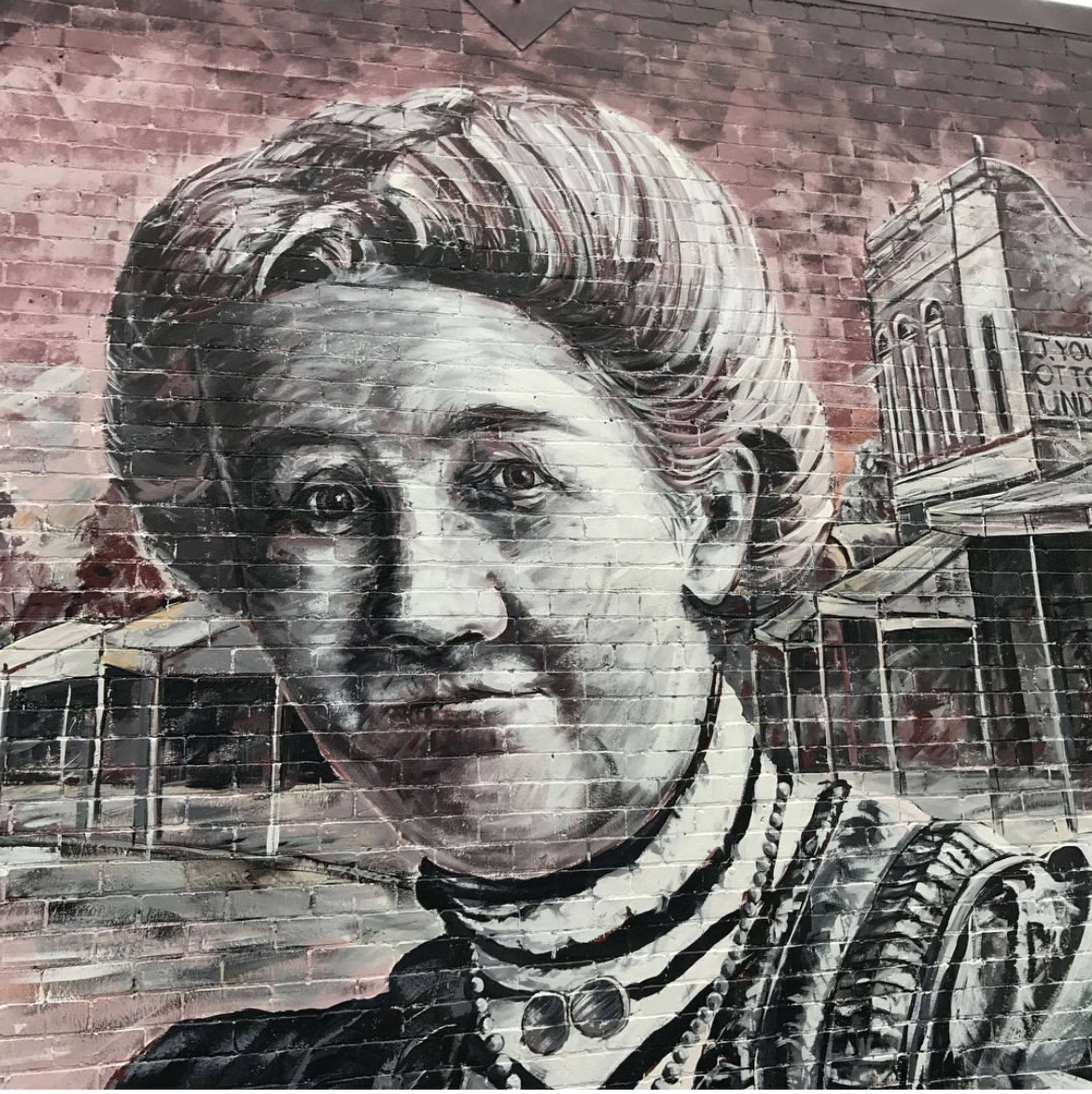 Simon White&mdash;Surrey Hills Historical Mural