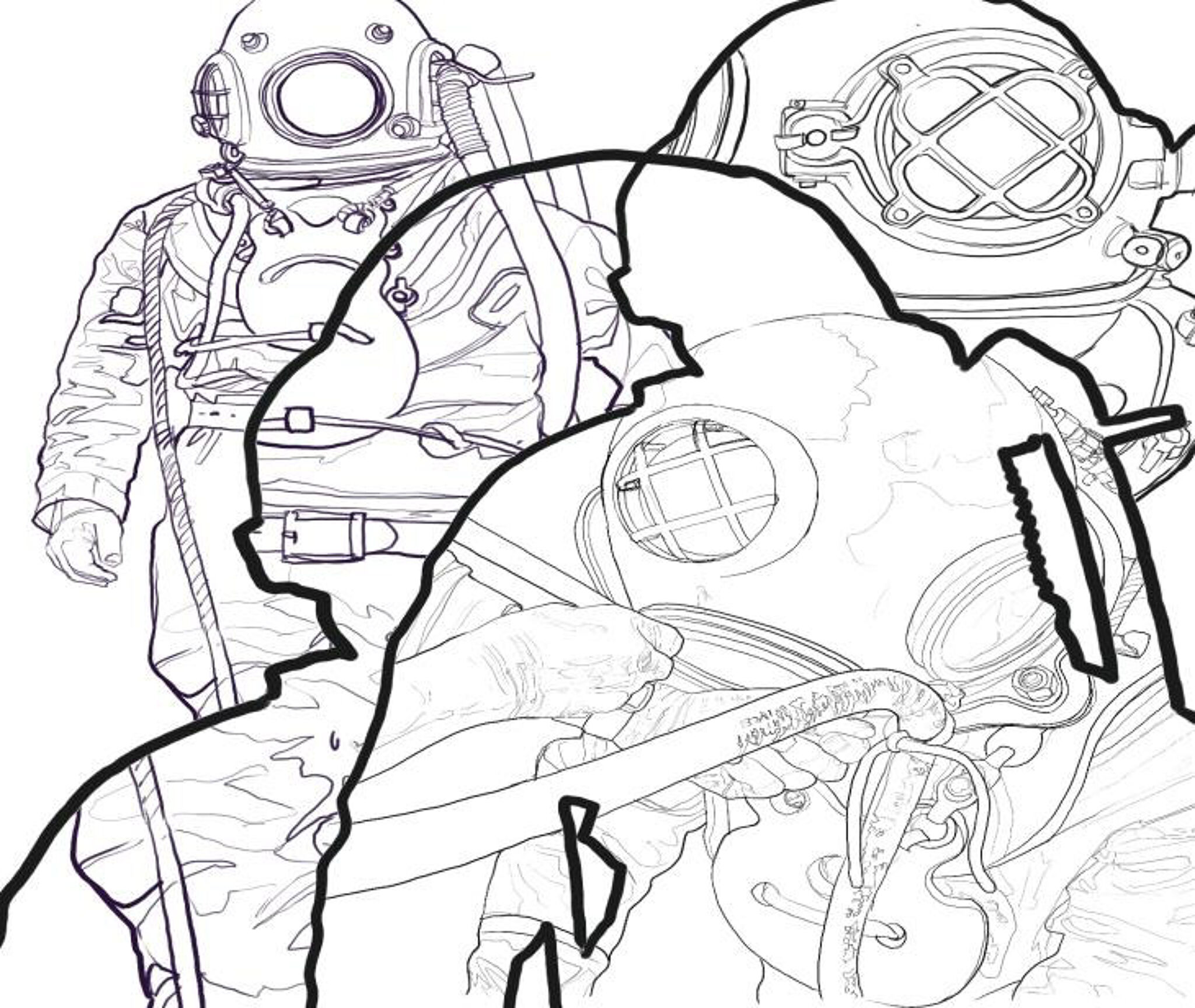 Sweet Damage Crew&mdash;Sketch