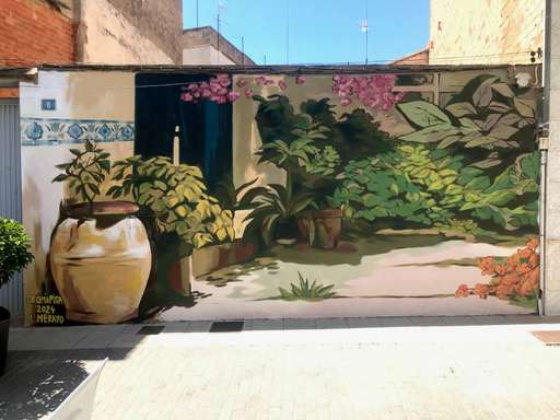El patio interior