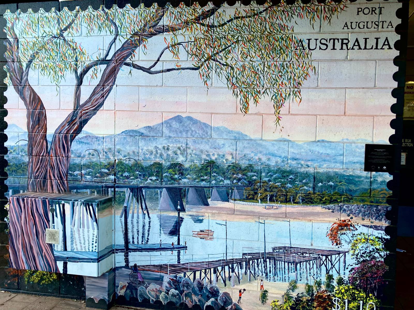 Joel Plevin&mdash;Port Augusta Postage Stamp