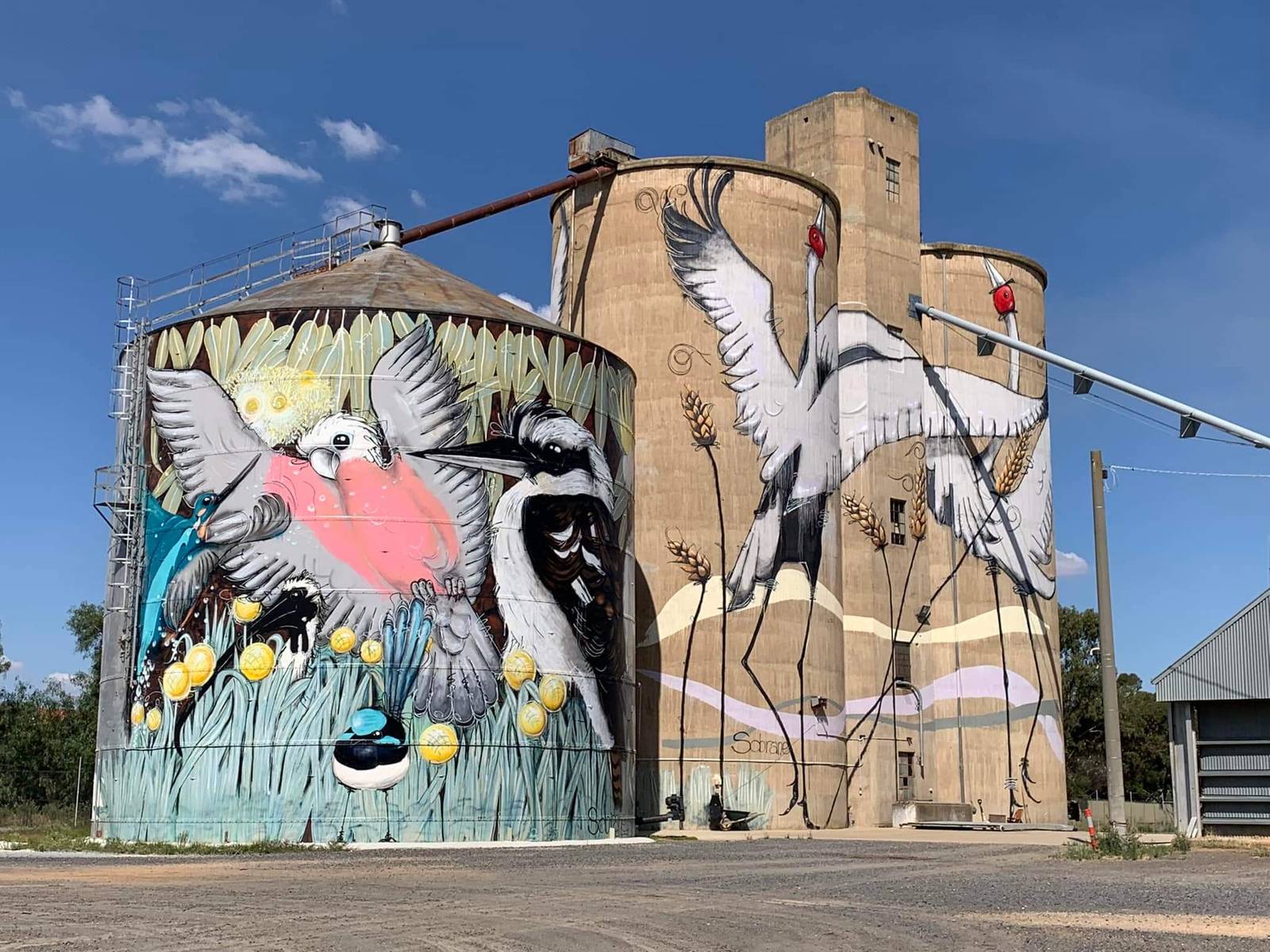 Sobrane&mdash;Tungamah Silo Art No.3