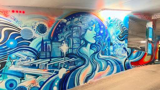 Blue godess