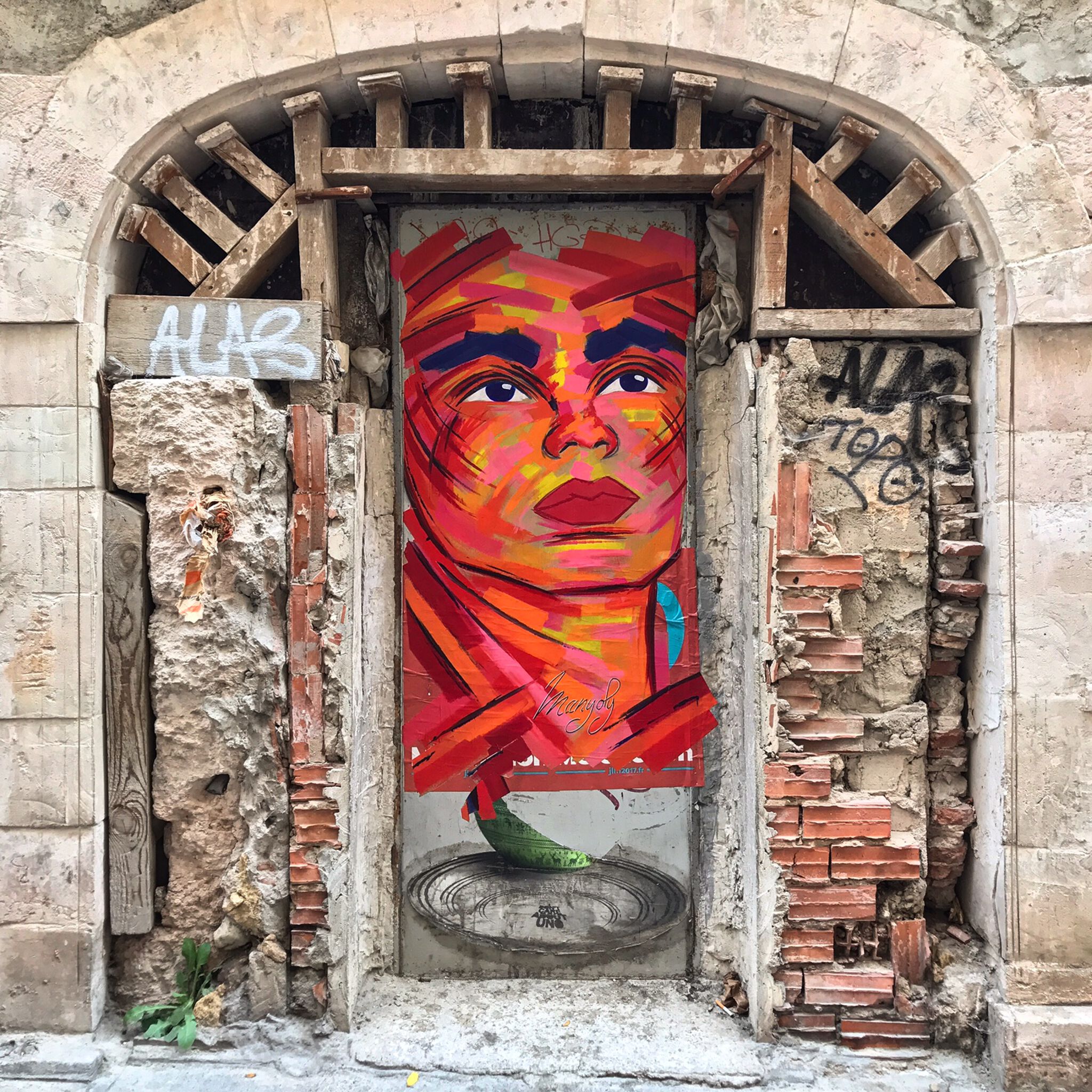 Manyoly&mdash;Colorful woman