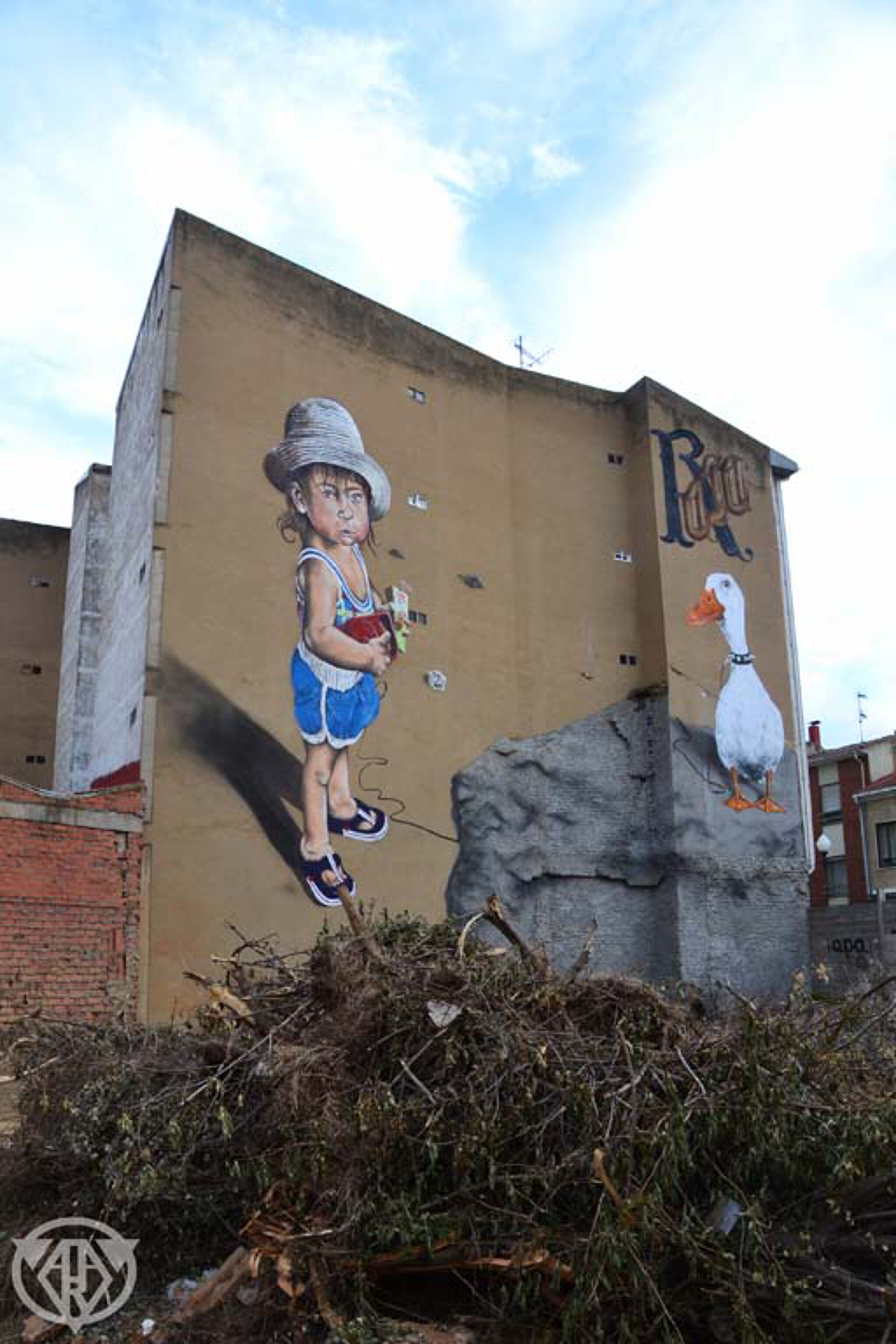 Rojo&mdash;The girl with the duck