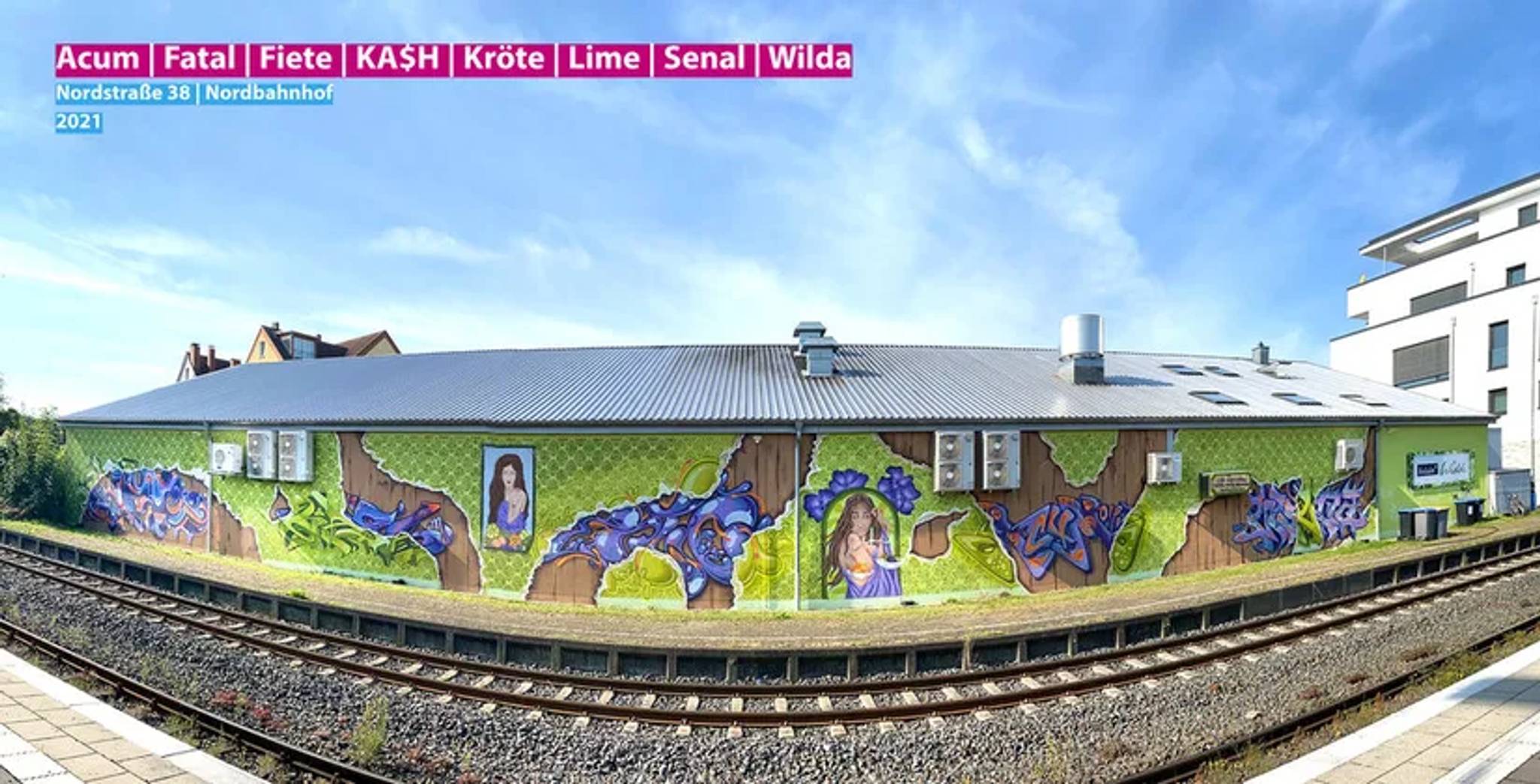  ACUM ONE, Fatal, Lukas Michalski (a.k.a. Ka$h), LIME, KRÖTI, FIETE, WILDA&mdash;Off the Wallpaper