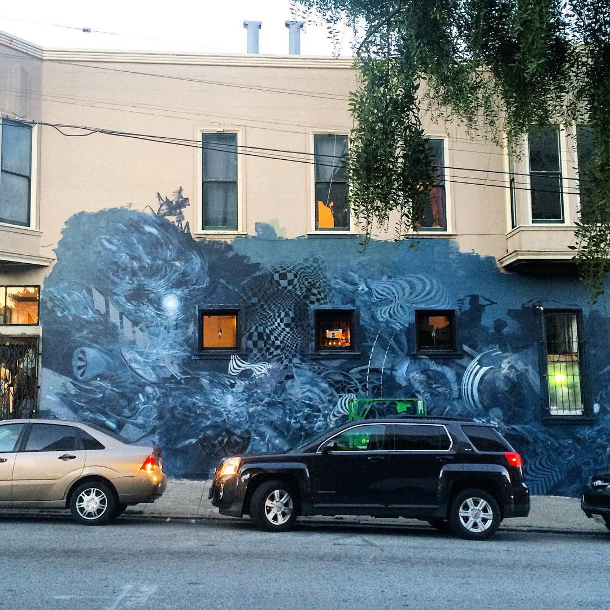David Choong Lee, Oliver Vernon, Damon Soule, Mars1, NoMe Edonna&mdash;Blue Abstraction