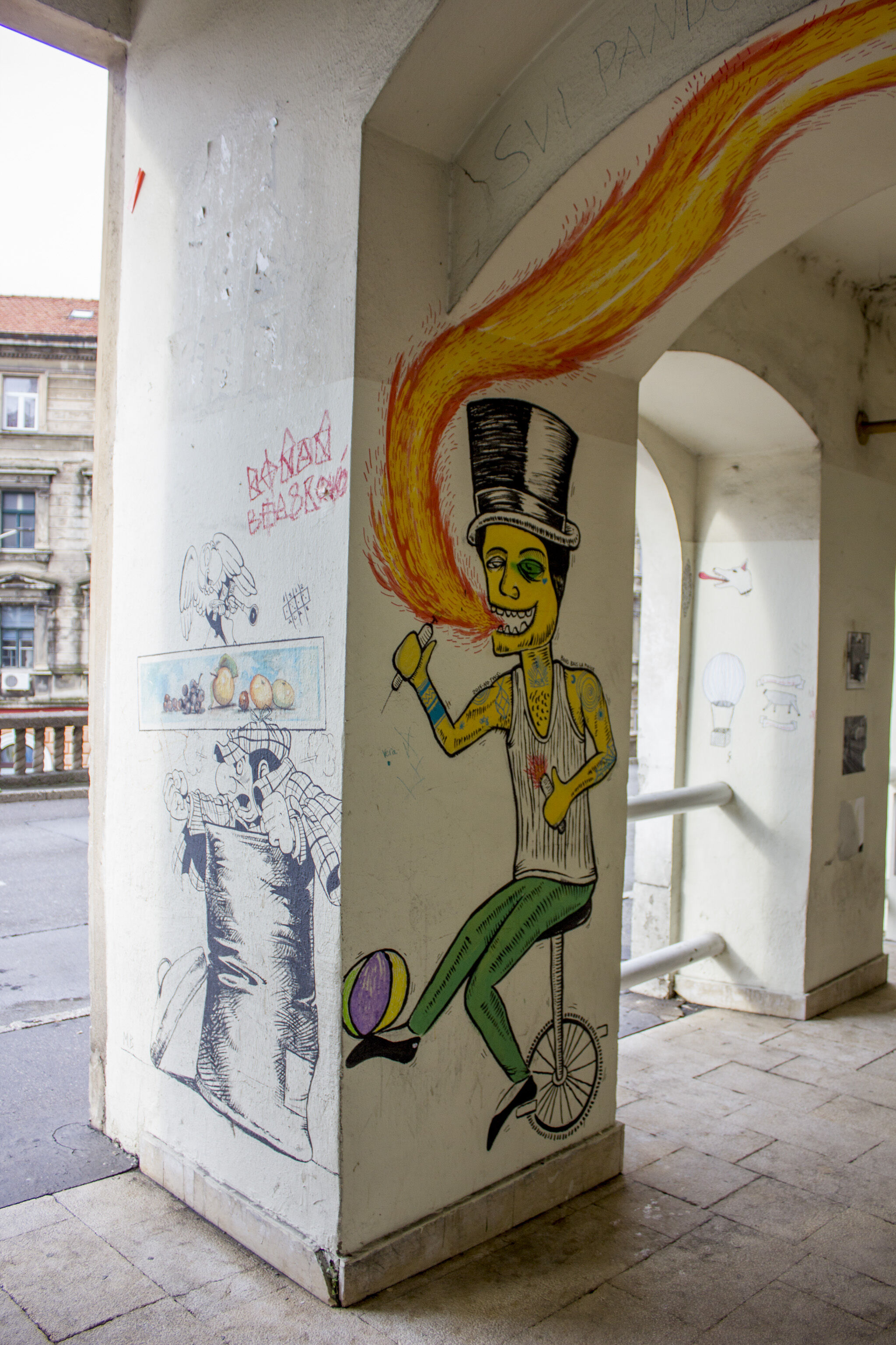 ArtuDitu, Pekmezmed, Šumski, Arya, Trash Will Smash, Džedaj, Ninja Tiger, Ojo Magico, Tifani Rubi&mdash;Abandoned shopping mall
