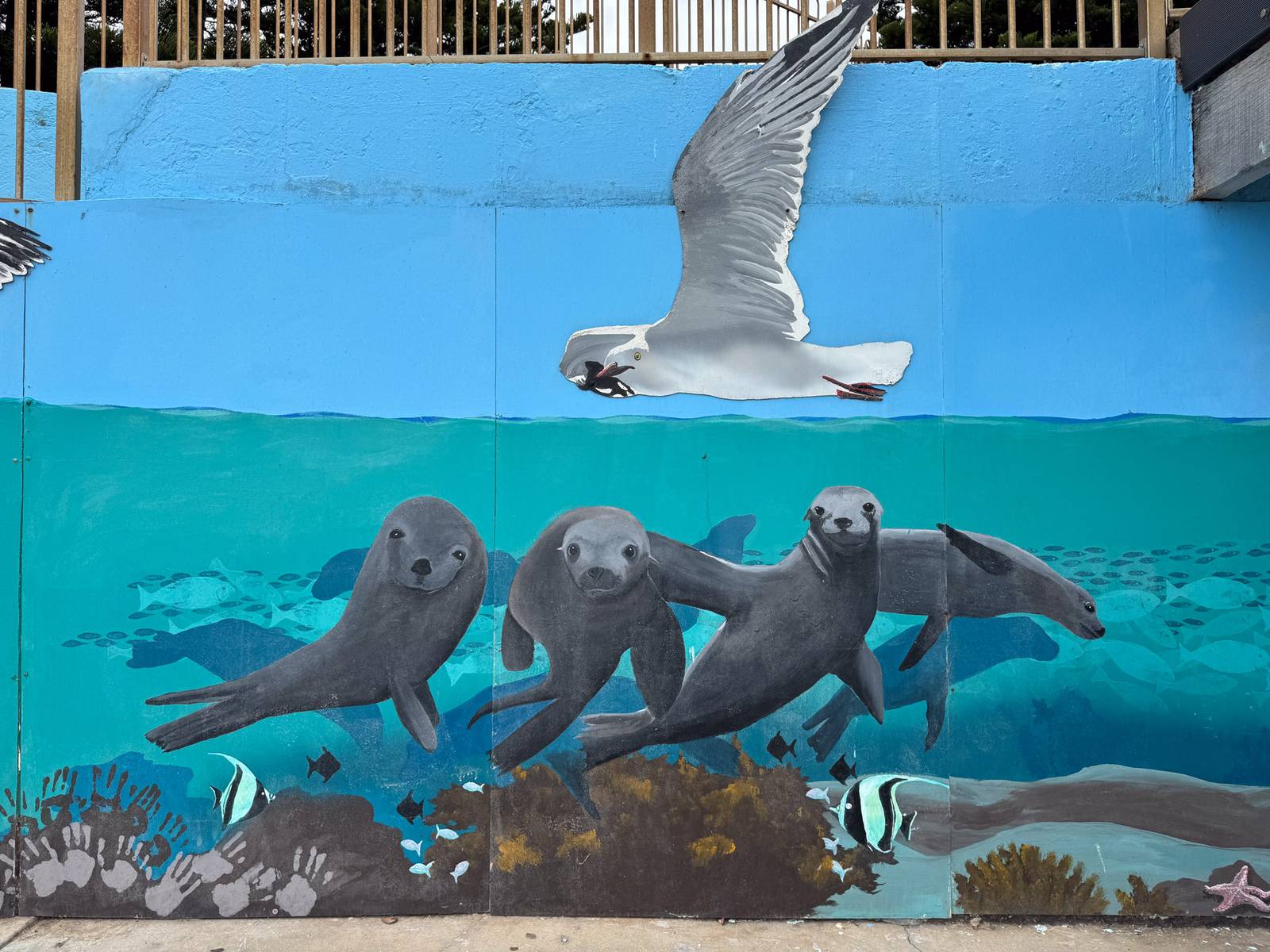 Darryl Lewis, Andrew Lewis&mdash;Edithburgh Tidal Pool Mural