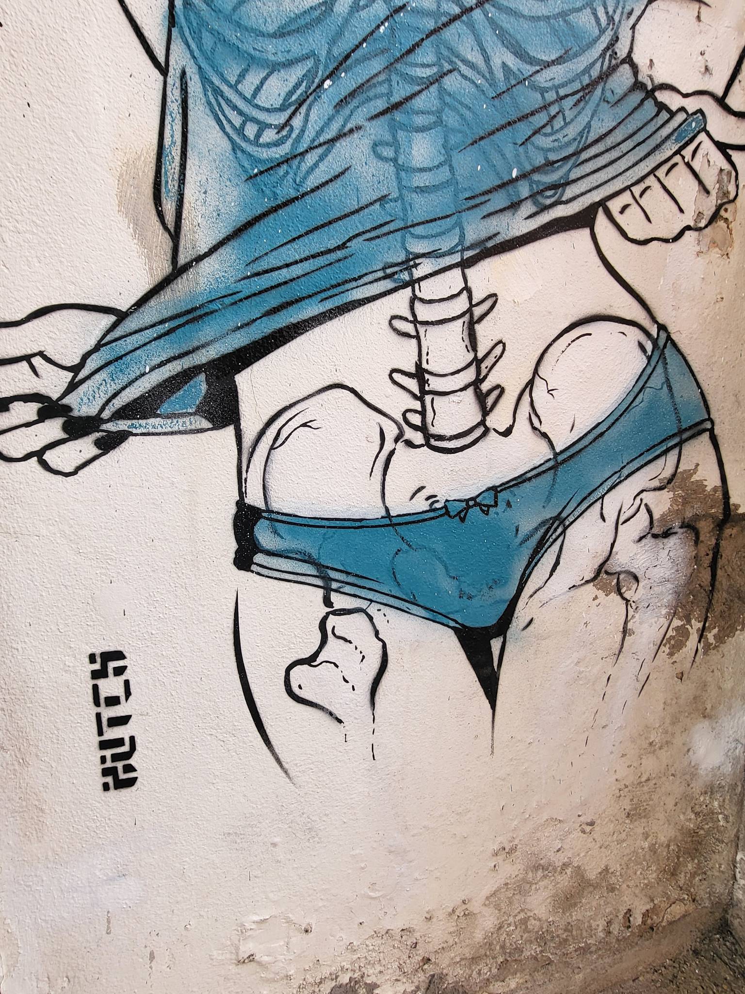 Roo Abrook, My Dog Sighs, Fark, Gary Stranger&mdash;Kani's Sowing Room Street Art Gallery