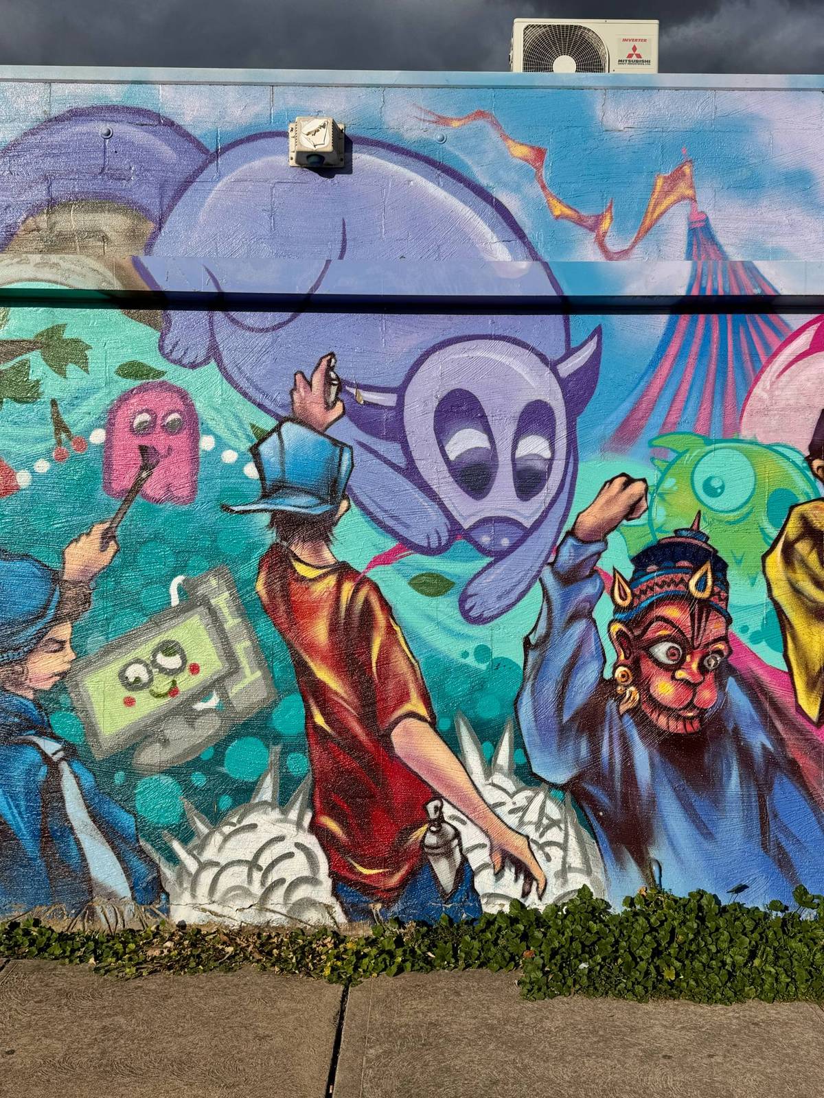 Unknown - Mansfield&mdash;Mansfield Youth Centre Mural
