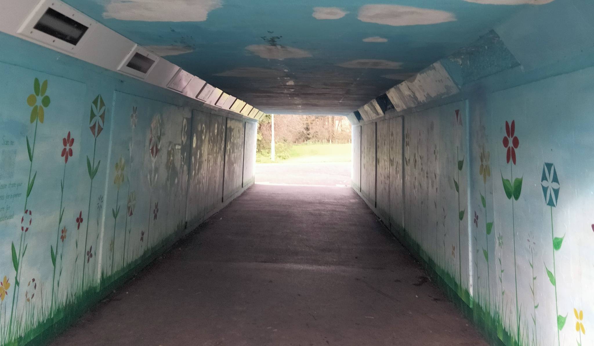 Mrs Murals&mdash;Flower Subway