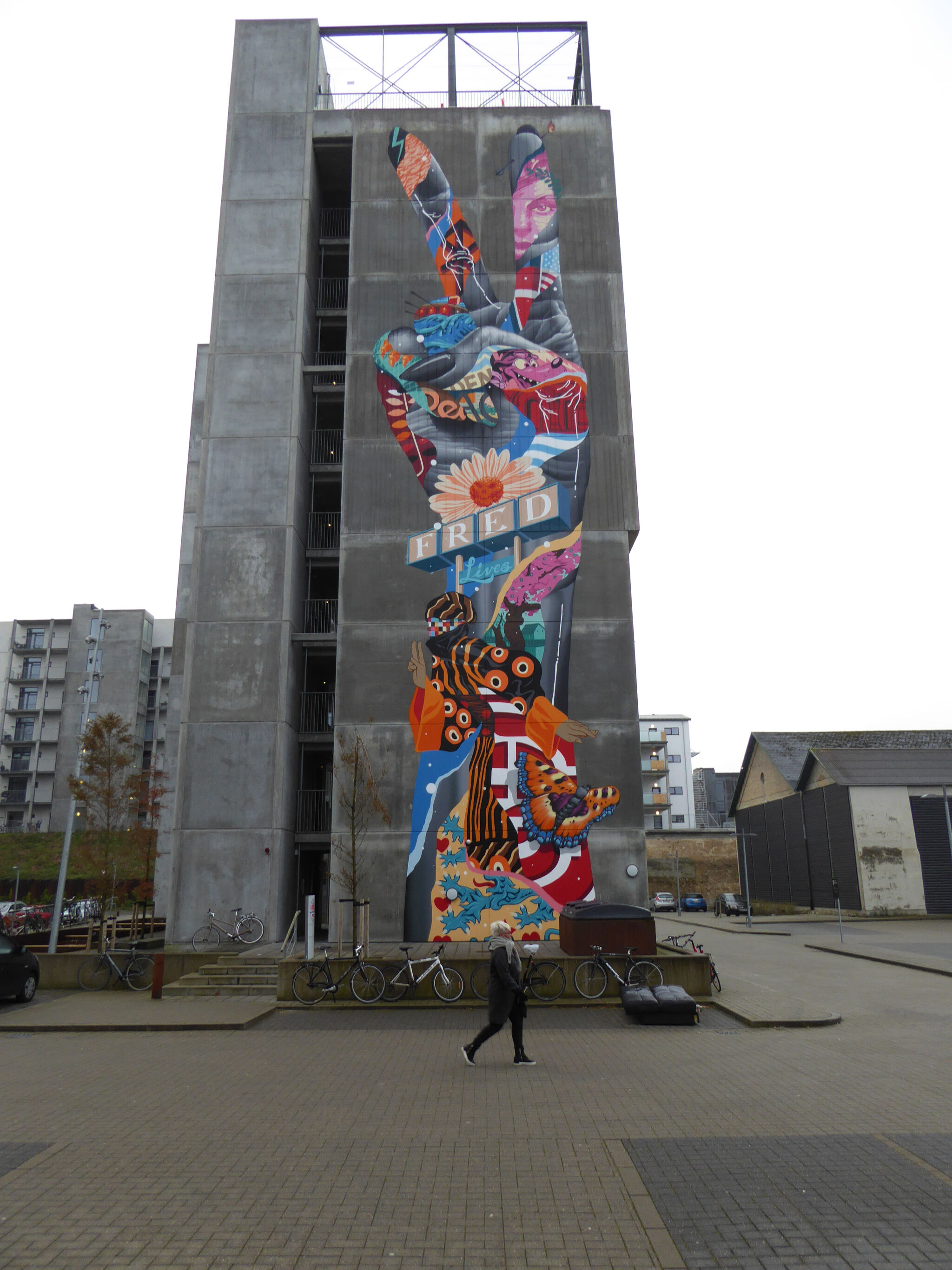 Tristan Eaton&mdash;"Fred Lives (Peace Lives"