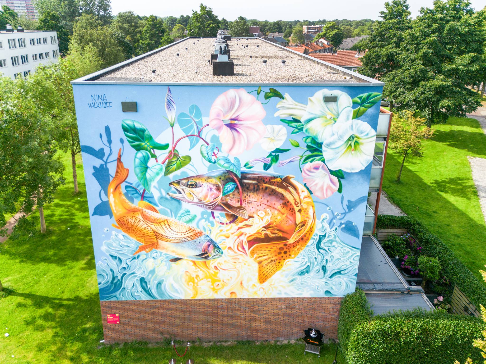 Nina Valkhoff&mdash;Museum Mural Drents Museum Assen