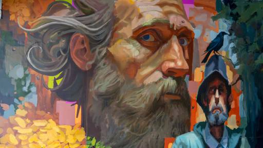 The gaze that deciphers the silence before creation