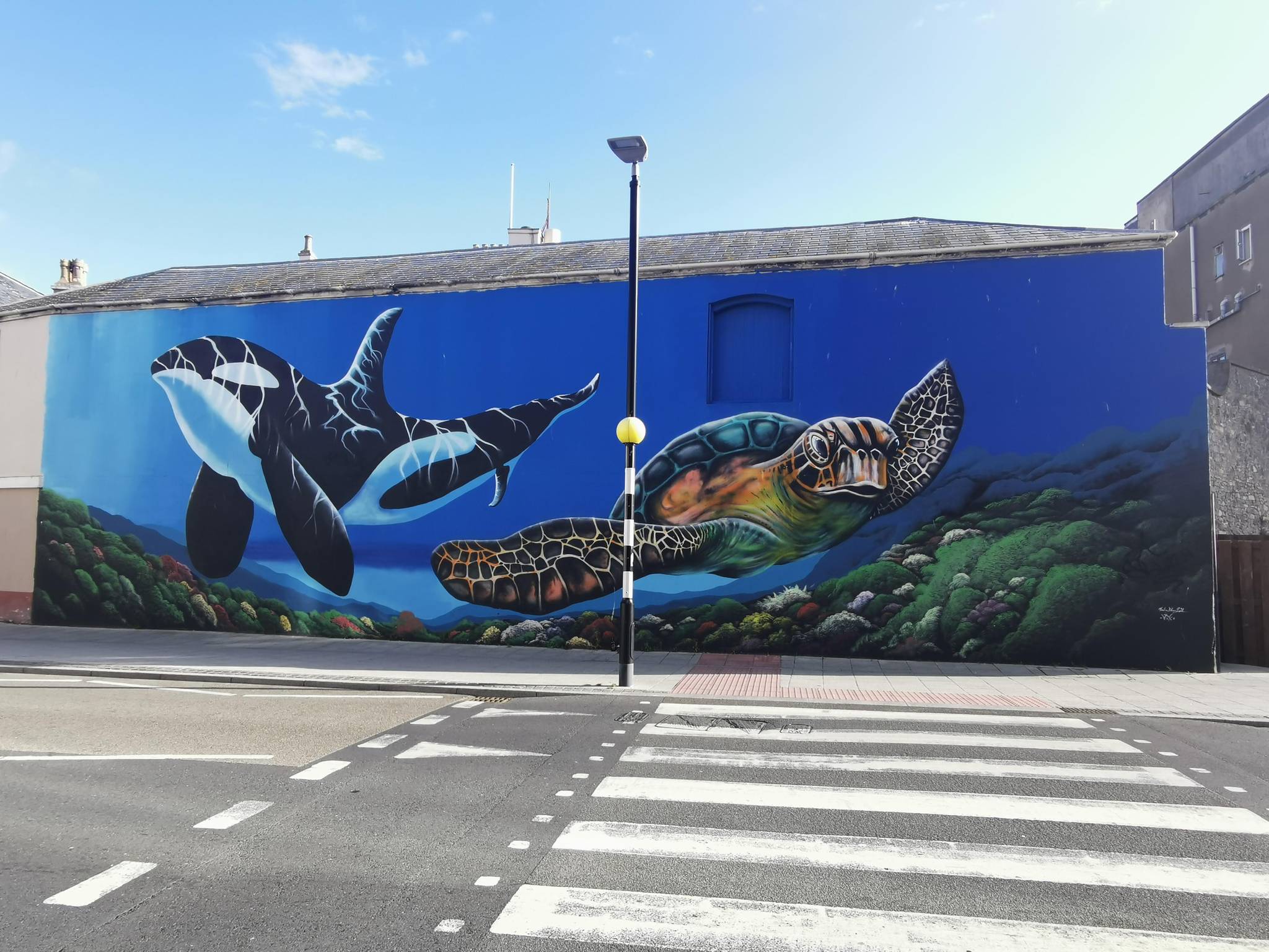 Martin Darcy, Lin Toulcher&mdash;Seaside Mural