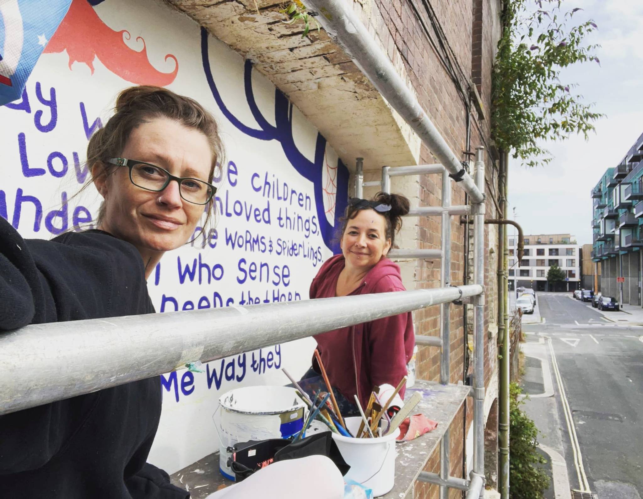 Roisin Cunningham , Anna Christie&mdash;May We Raise Children - Poem Wall