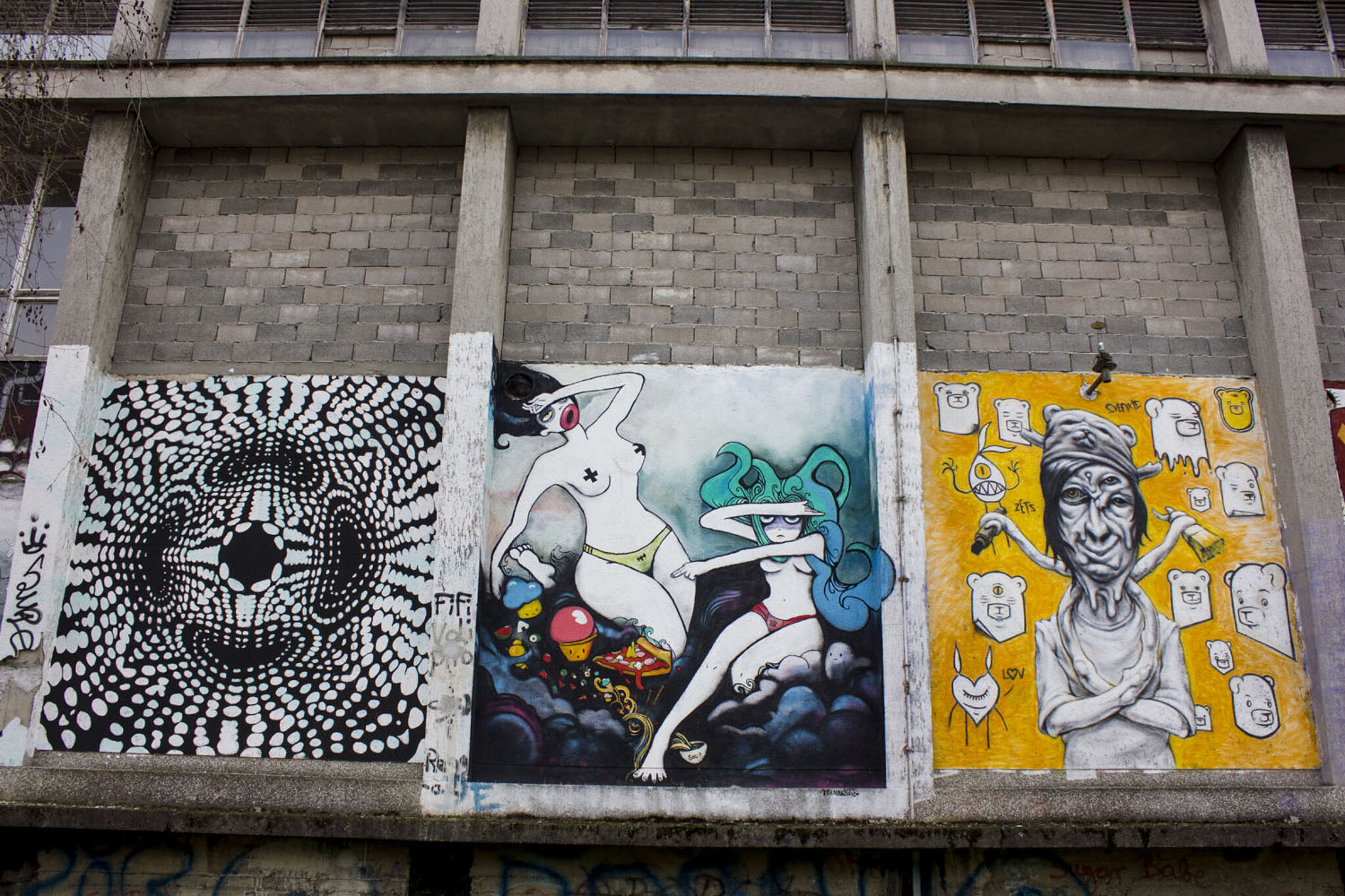 Drugo uho, Monika Meglić, Petra Drožđan Kranjčec, Zvonimir Haramija Hans, Svenkie, Zets, Nadja Jovanović&mdash;Walls of Močvara