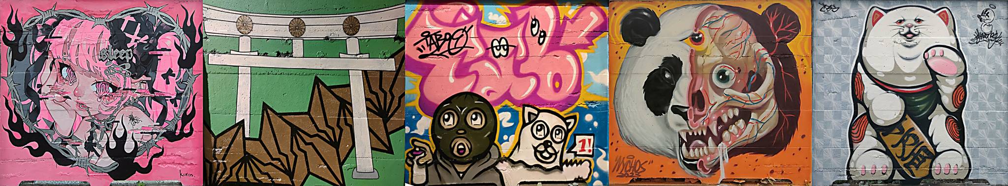 Nychos&mdash;HARAJUKU WALL OF FAME by TOTEMO