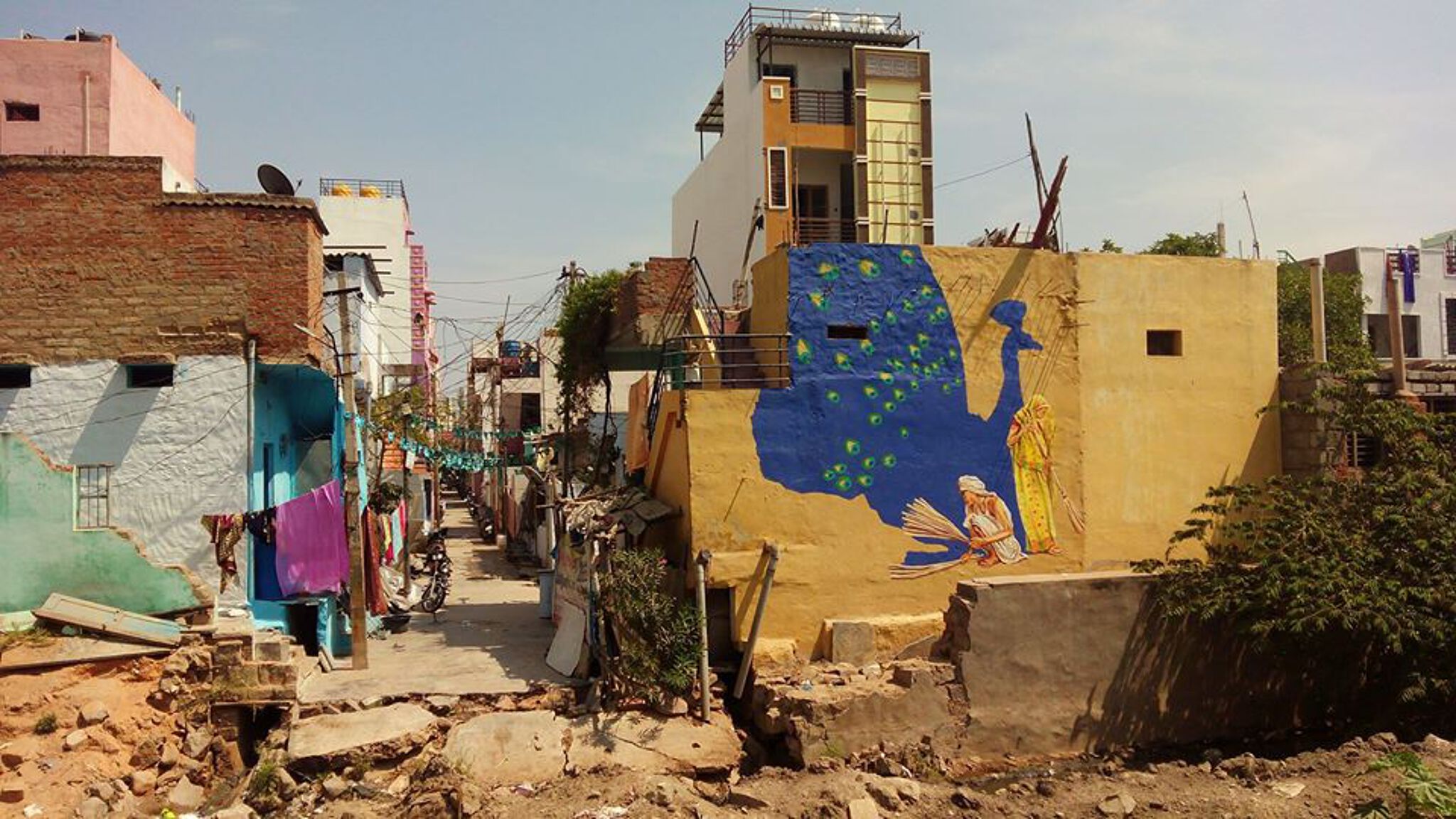 Joan Aguiló&mdash;Wall for Fundación Vicente Ferrer