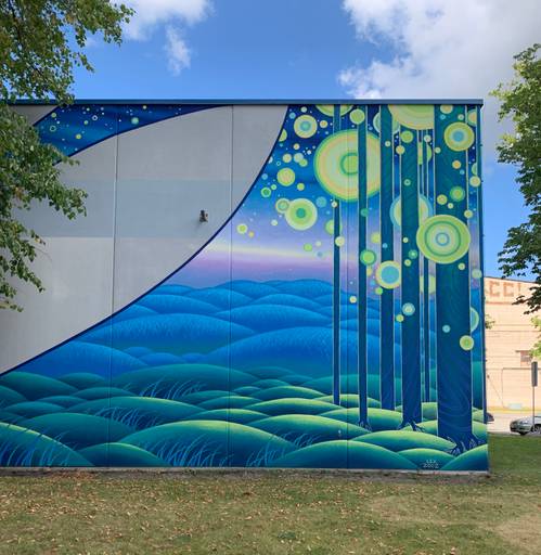 Mural “ O2/ Oxygen’