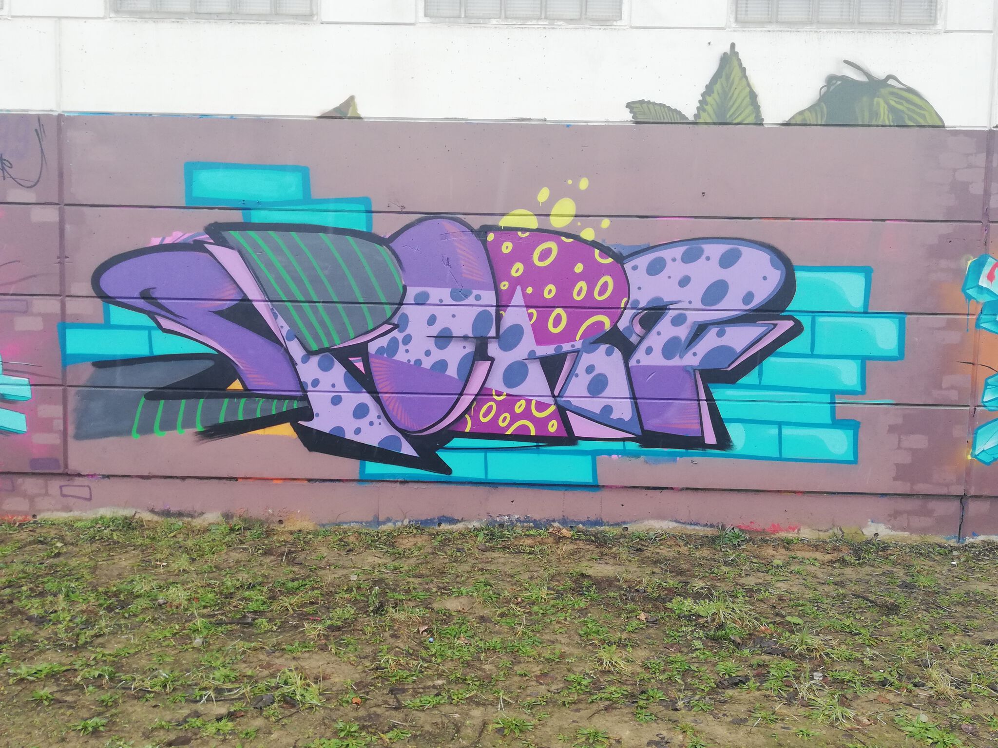 Dzia, Suarez Murals, Tuch &mdash;Douaneplein