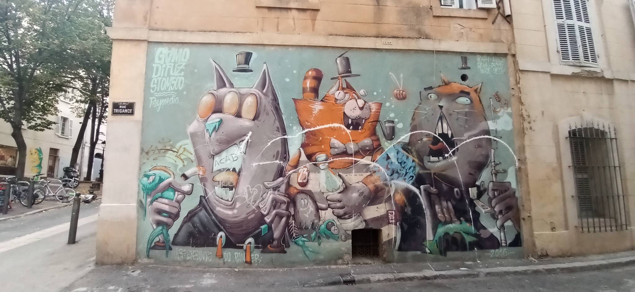Gamo, Difuz, Stom500&mdash;3 little cats in Marseille