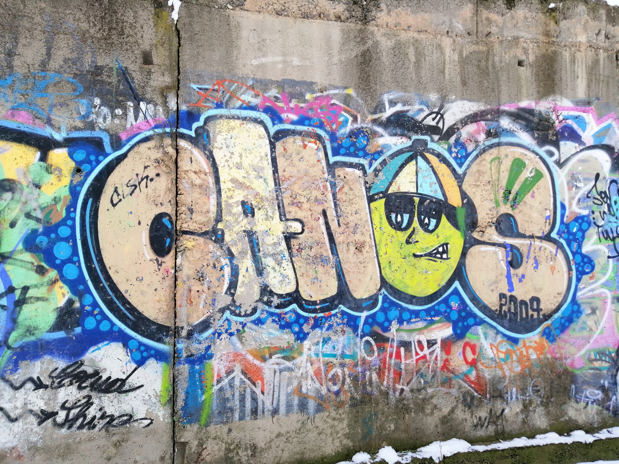 Senok, Nice, Abis, Taci, Blinky, Datok, Seer, Canos, Zeke, Cage, emsi, Boem, Mser, Tisko, Recis, Oksen, Bare, Kero, SERM, Ramos, Myst&mdash;Graffiti History Museum | Bucharest