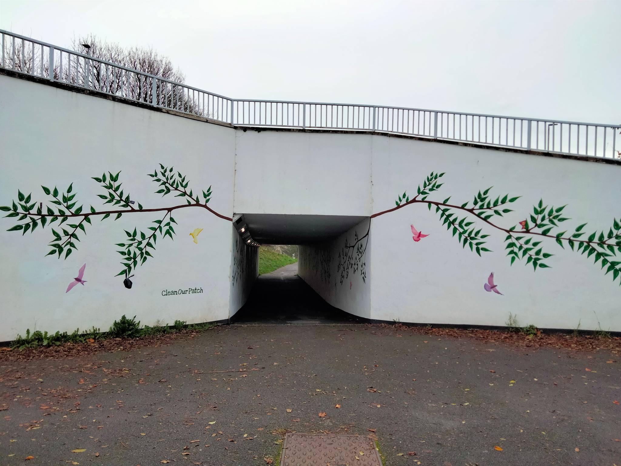 Mrs Murals&mdash;Birds Subway